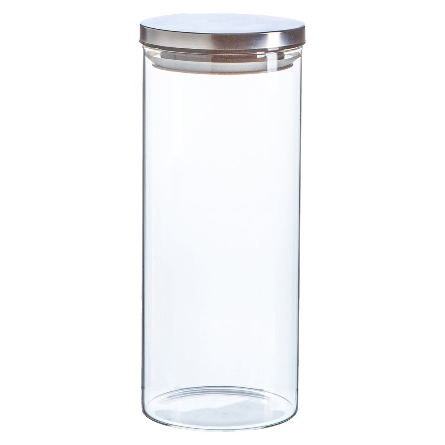 1.5L Scandi Storage Jar with Metallic Lid