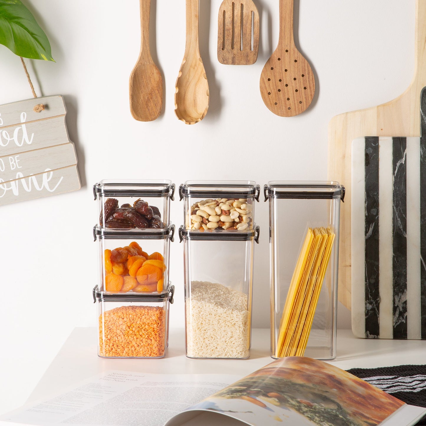 1.3L Airtight Plastic Food Storage Container