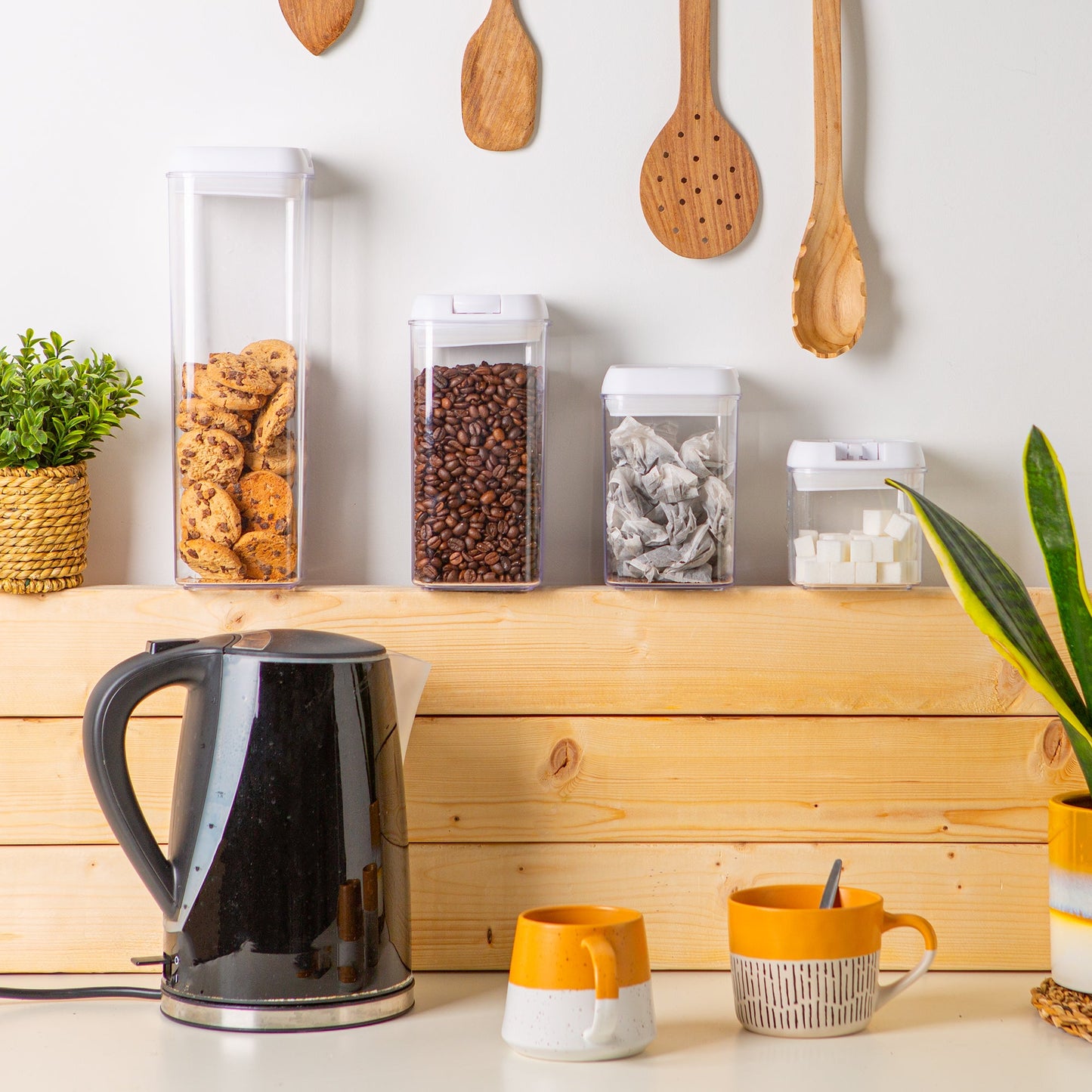 800ml Airtight Flip Lock Plastic Food Storage Container