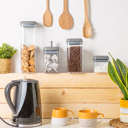 1.2L Airtight Flip Lock Plastic Food Storage Container