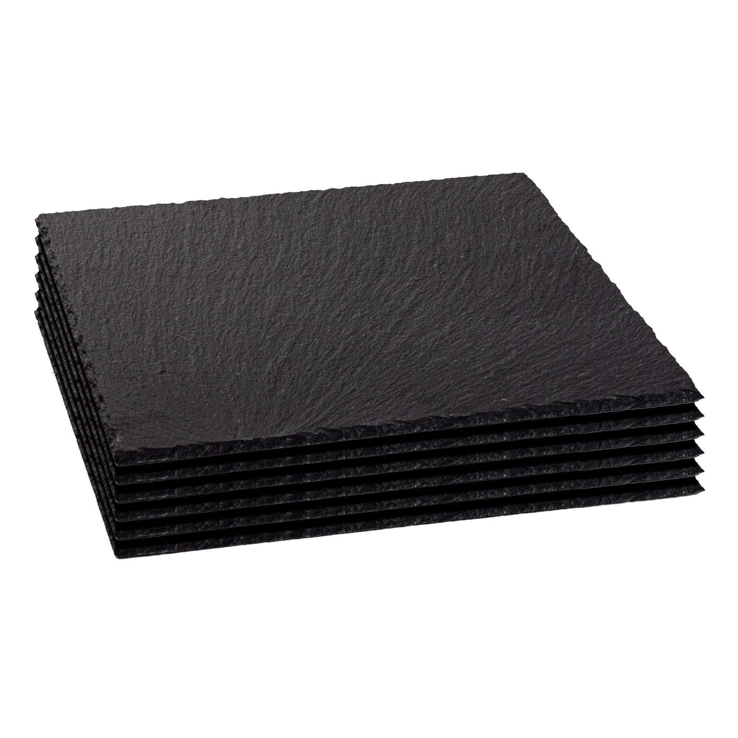 33cm Square Slate Placemats - Pack of Six