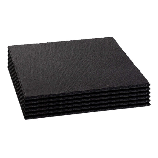 33cm Square Slate Placemats - Pack of Six