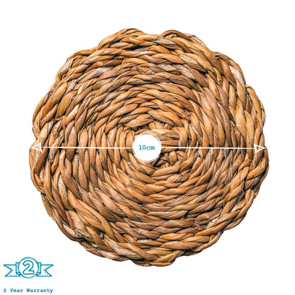 Woven Seagrass Coasters - Pack of Six