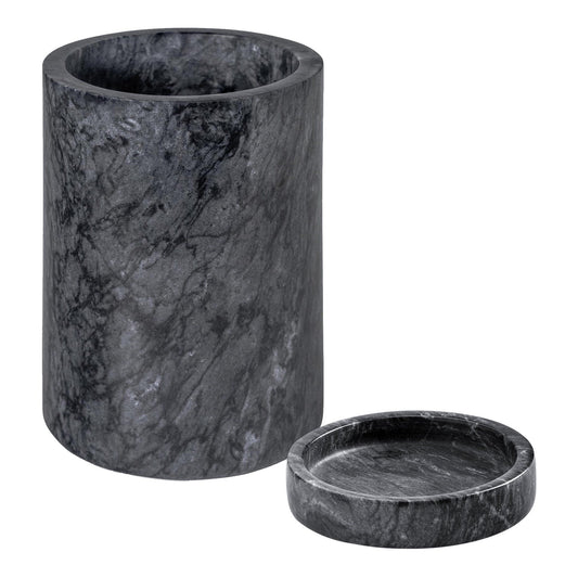 2pc Marble Wine Cooler & Coaster Set