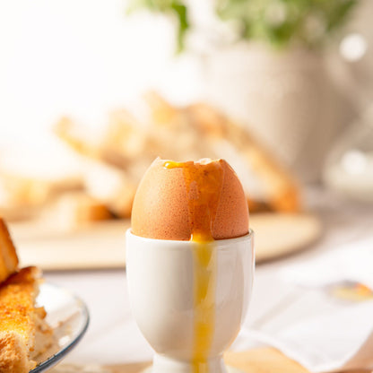 Coloured Stoneware Egg Cups - Pack of Two