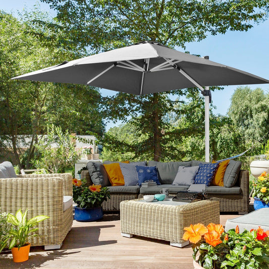 3m Square Cantilever Roma Parasol