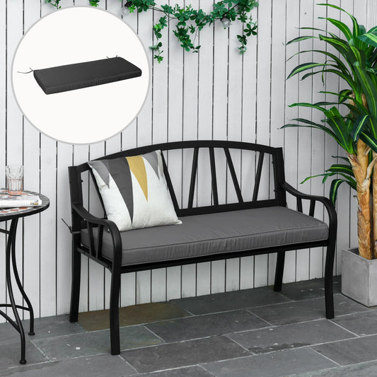 Garden Bench Cushion 2 Seater Seat Pad for Patio Indoor & Outdoor Use