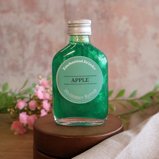 Apple Flavoured Shimmer Syrup