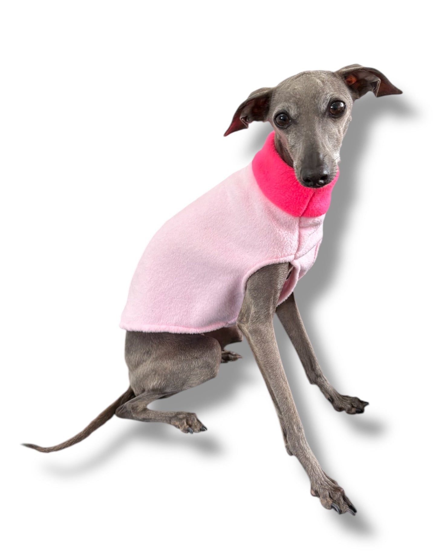 Fleece Vest - Baby Pink