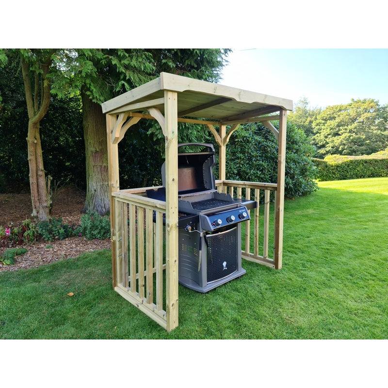 Emily Garden BBQ Shelter by Croft Natural Neutral