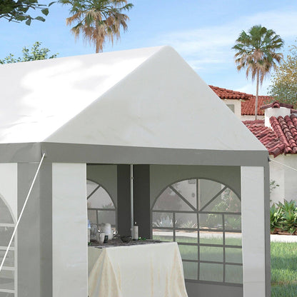 6 x 4m Galvanised Party Tent