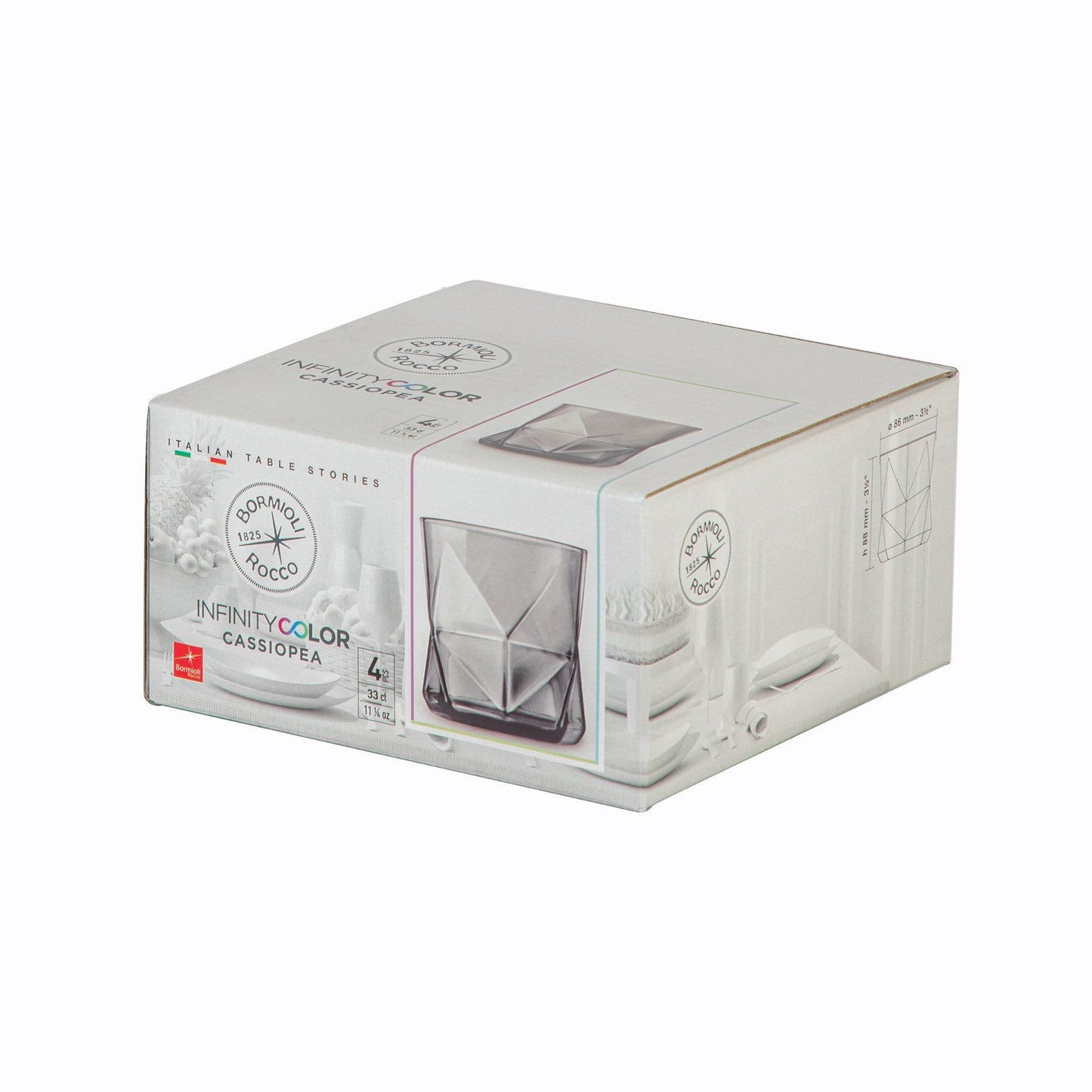 330ml Cassiopea Tumbler Glasses - Pack of Four