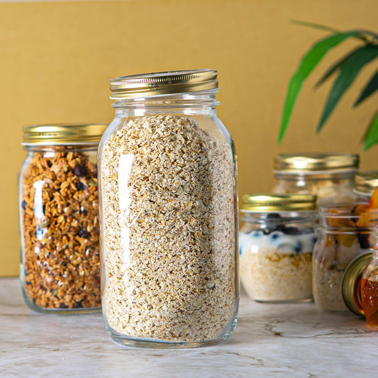 1.5L Quattro Stagioni Glass Storage Jar