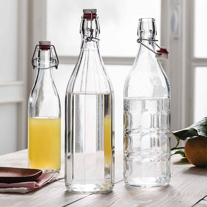 1L Oxford Glass Swing Top Bottle