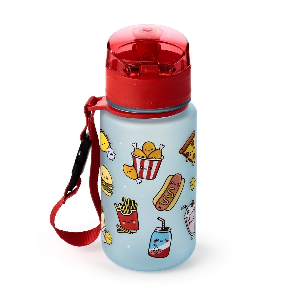 Foodiemals Pop Top Kids Bottle Shatterproof - 350ml