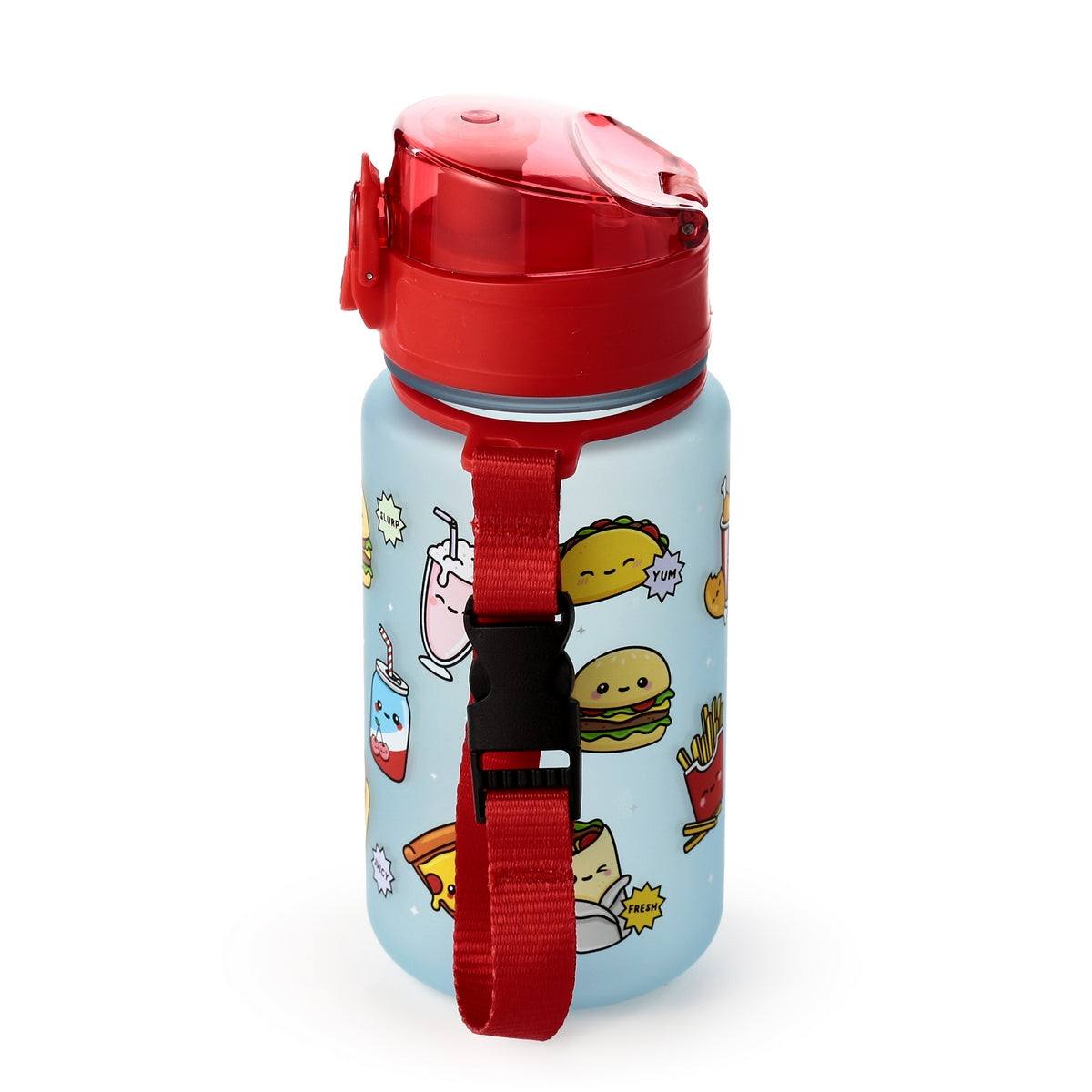 Foodiemals Pop Top Kids Bottle Shatterproof - 350ml