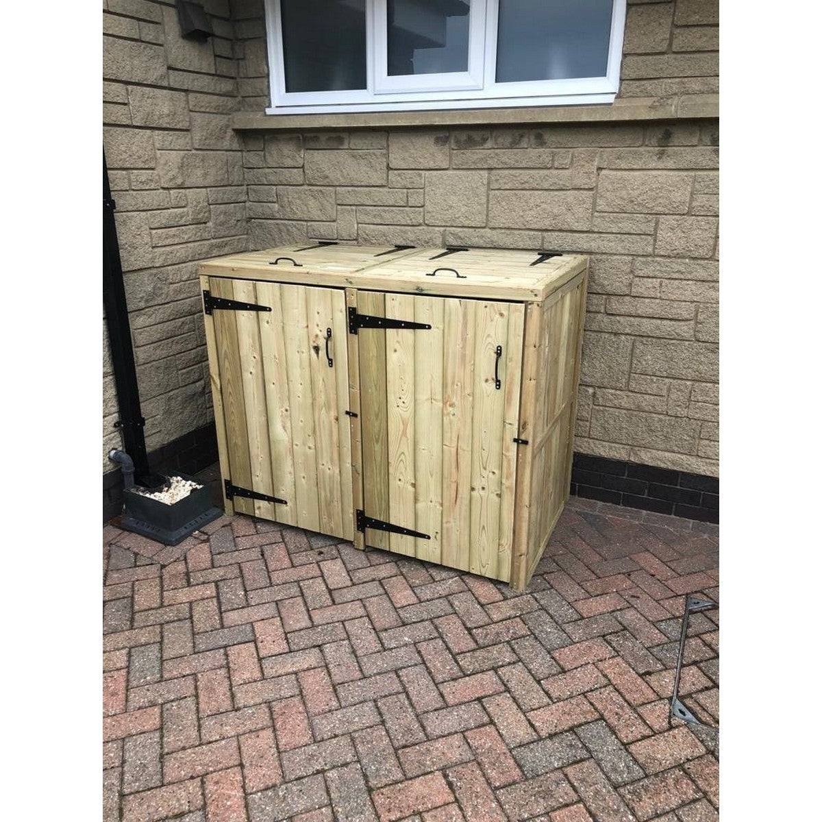 Deluxe Garden Bin Store by Churnet Valley - BS102