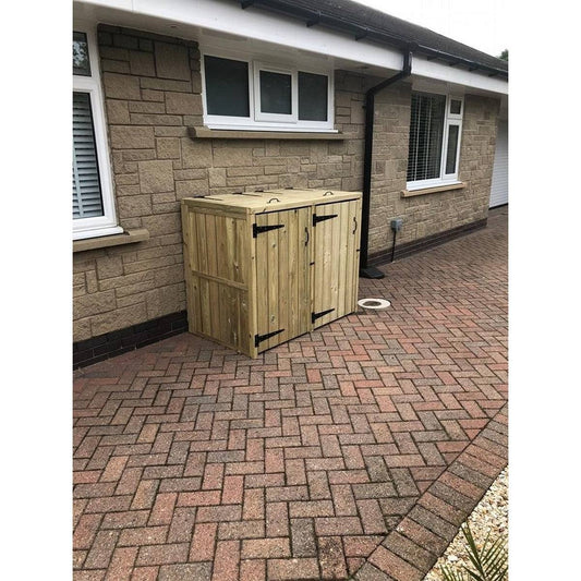 Deluxe Garden Bin Store by Churnet Valley - BS102