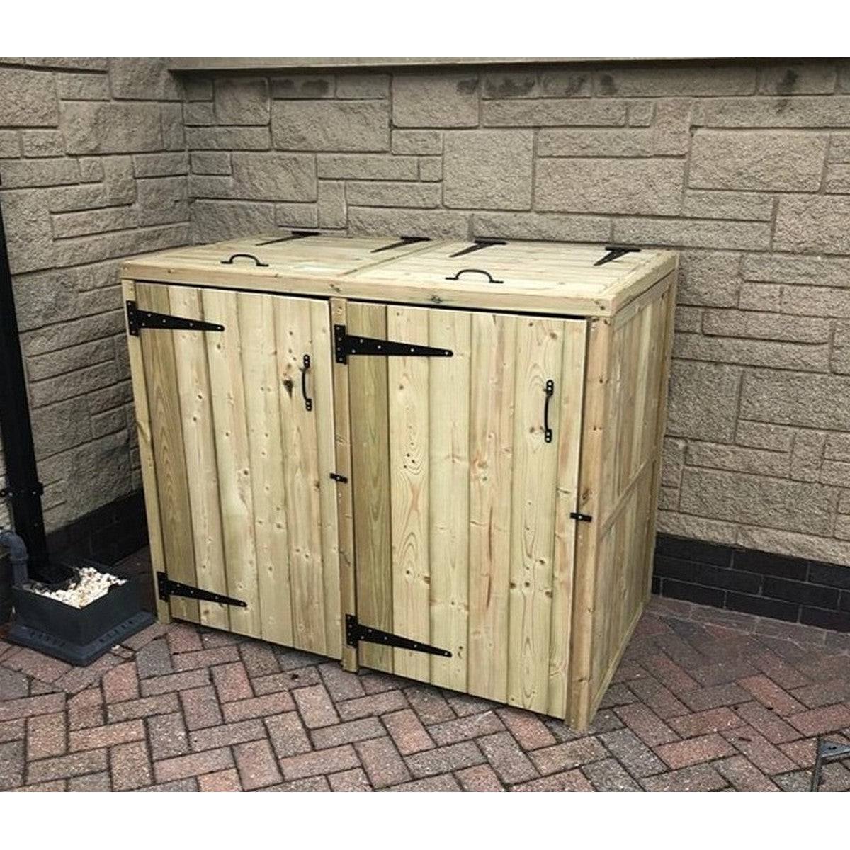 Deluxe Garden Bin Store by Churnet Valley - BS102