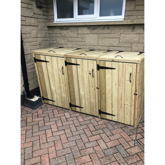 Deluxe Garden Bin Store by Churnet Valley - BS103