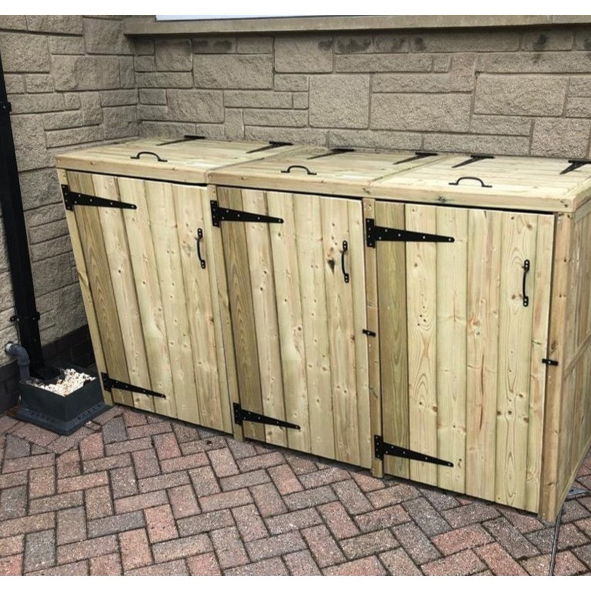 Deluxe Garden Bin Store by Churnet Valley - BS103