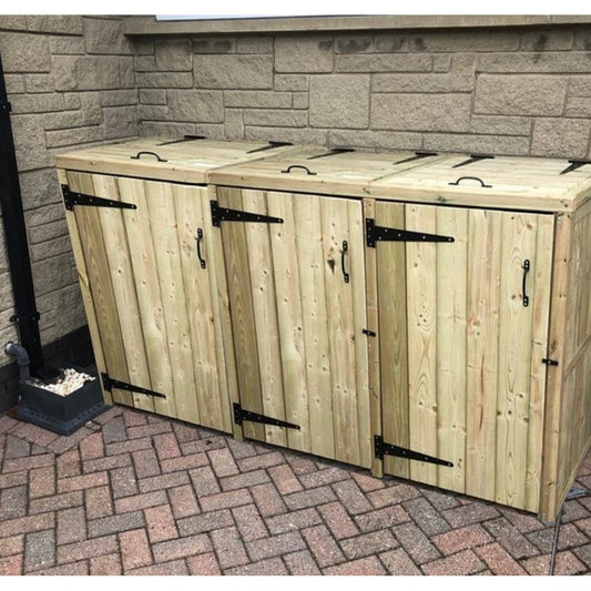 Deluxe Garden Bin Store by Churnet Valley - BS103