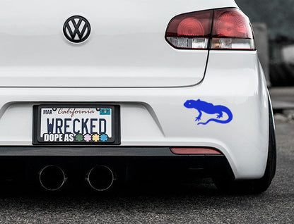 Lizard Bumper Car Sticker