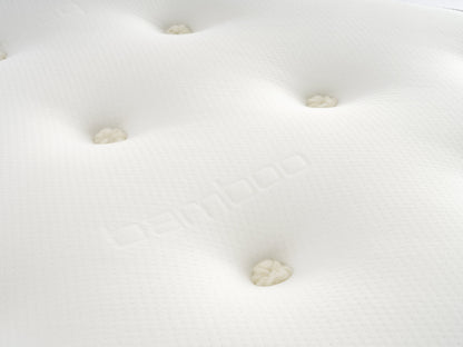 Bamboo Orthopaedic Sprung Divan Bed Set