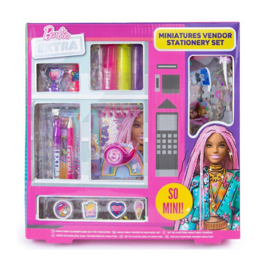 Wholesale Mattel Barbie Extra Miniatures Stationary Set - (Case of 6)