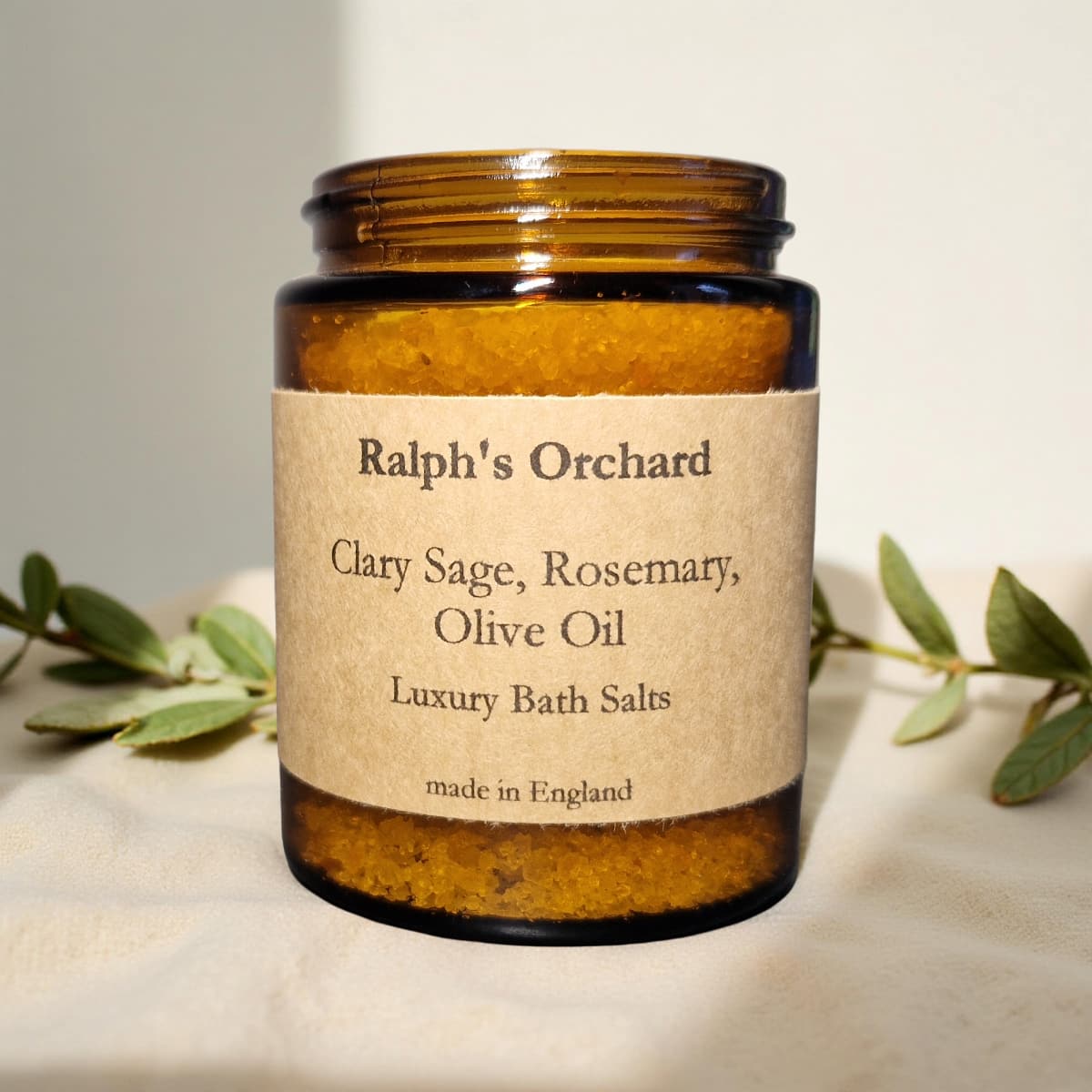 Himalayan Bath Salts | Sage, Rosemary and Olive Oil