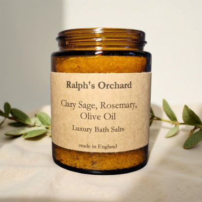 Himalayan Bath Salts | Sage, Rosemary and Olive Oil