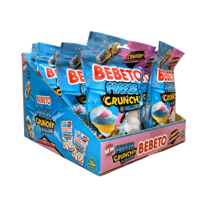 Wholesale Bebeto Freeze Dried Sweets - Vanilla Marshmallow - (CDU of 12)