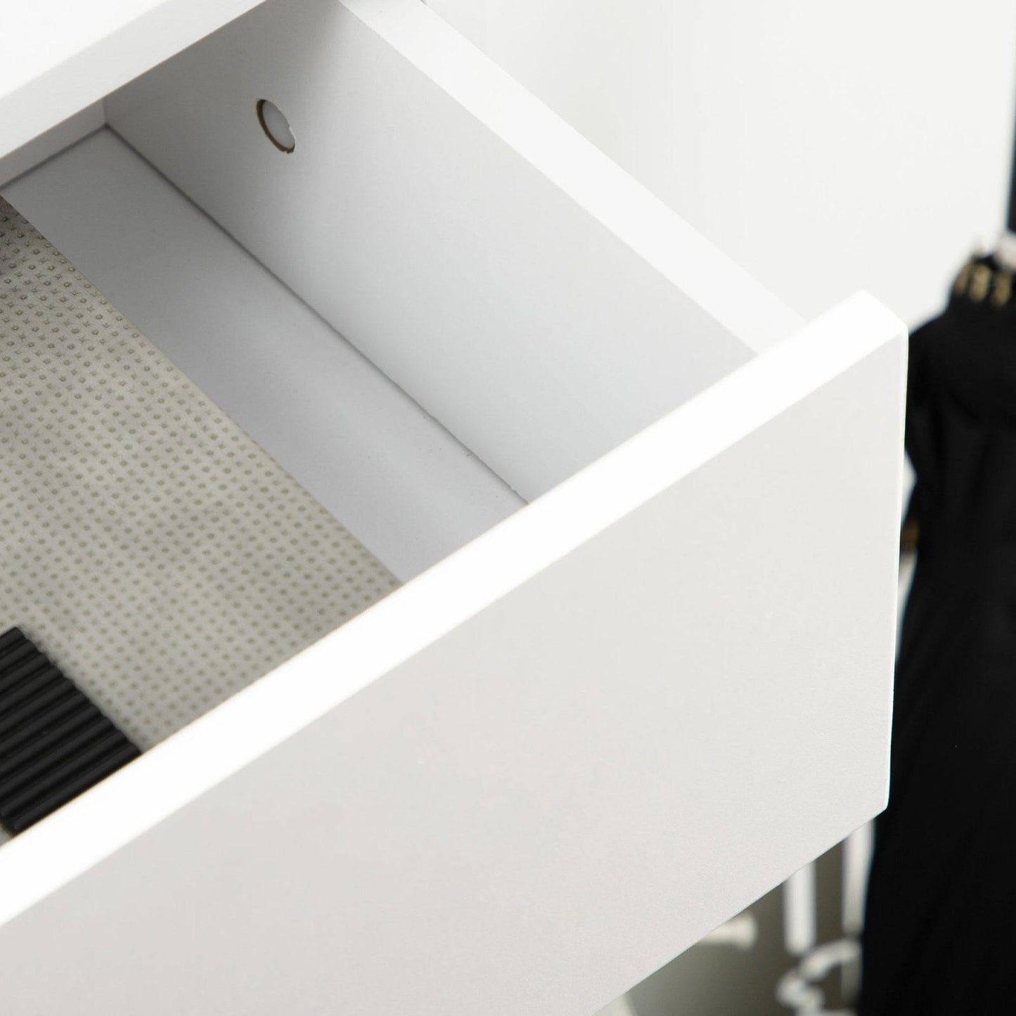 Homcom Modern Shoe Cabinet With 2 Flip Doors