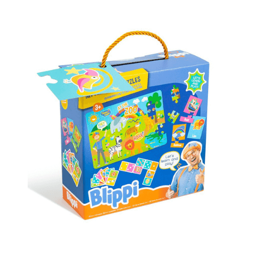 Wholesale Blippi My First 3 In 1 Puzzle Set - (Case of 12)