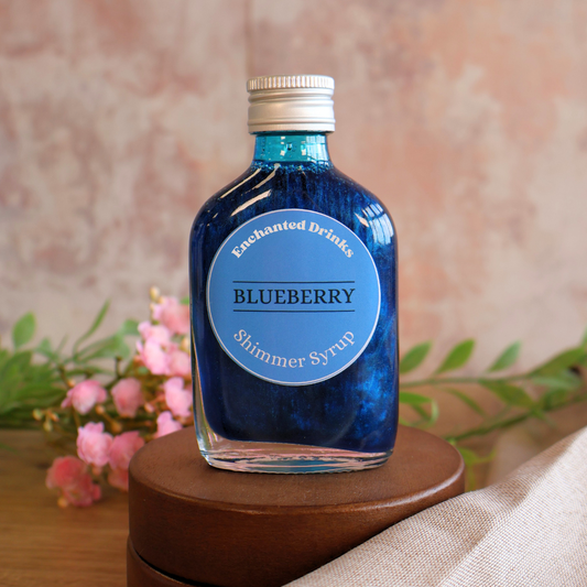 Blueberry Flavoured Shimmer Syrup