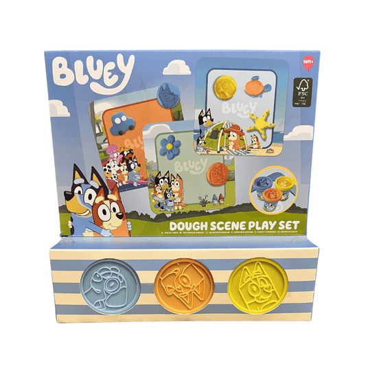 Wholesale Bluey Dough Scene Playset - (Case of 6)