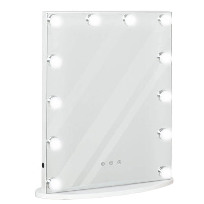 Homcom Hollywood Mirror With Lights For Makeup Dressing Table