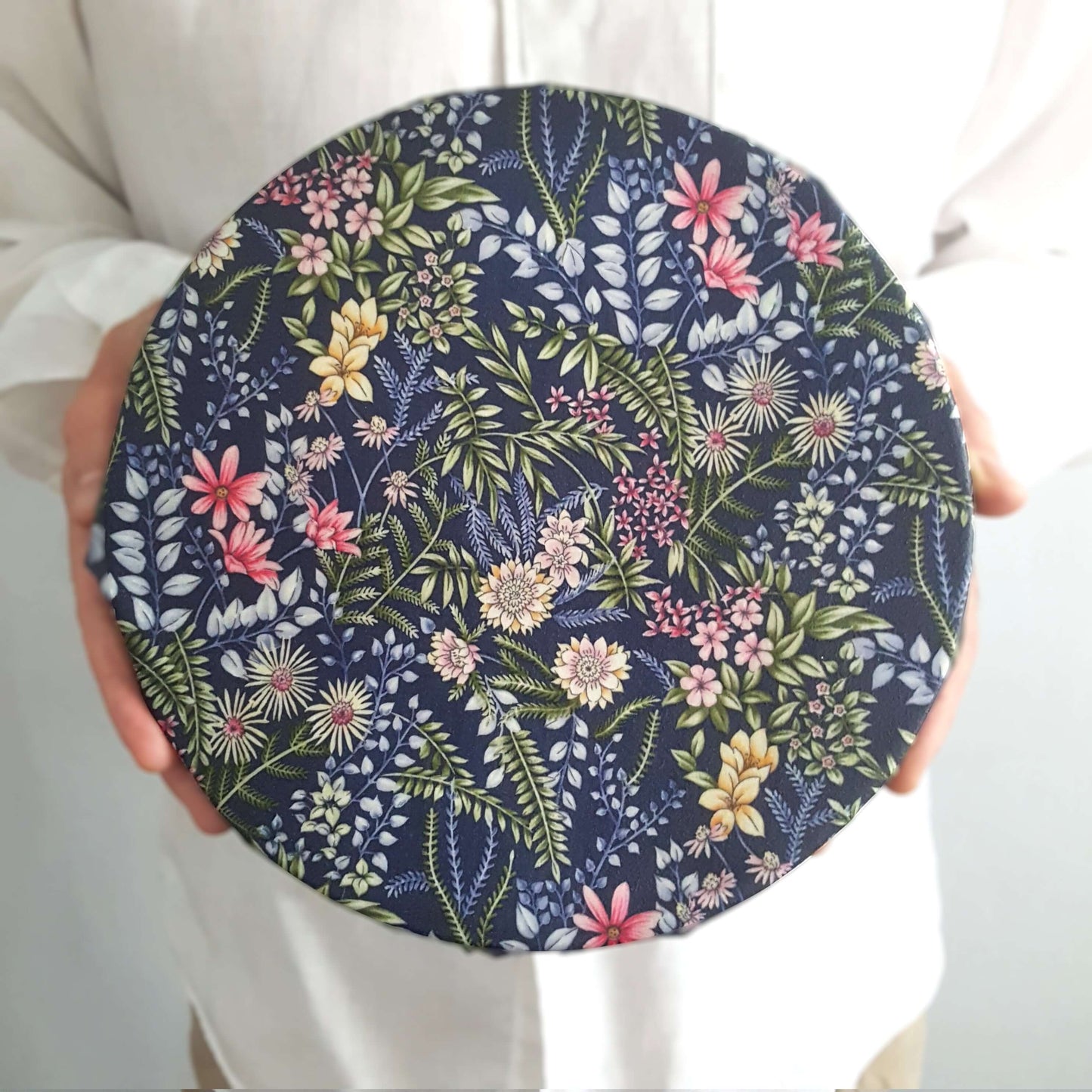 *Set of 2 Large Handmade Beeswax Wraps | Botanical