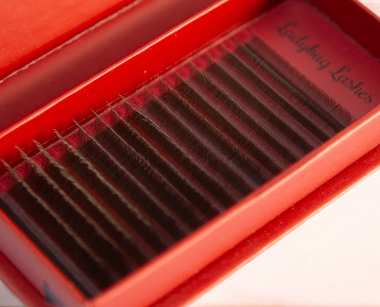 🤎Brown YY Lashes – 16 Row Single Length 🤎