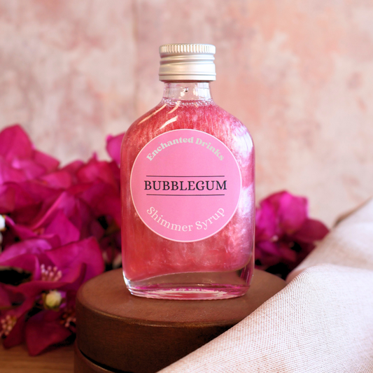 Bubblegum Flavoured Shimmer Syrup