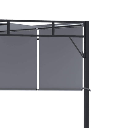 3 x 3M Steel Pergola Gazebo with Retractable Roof
