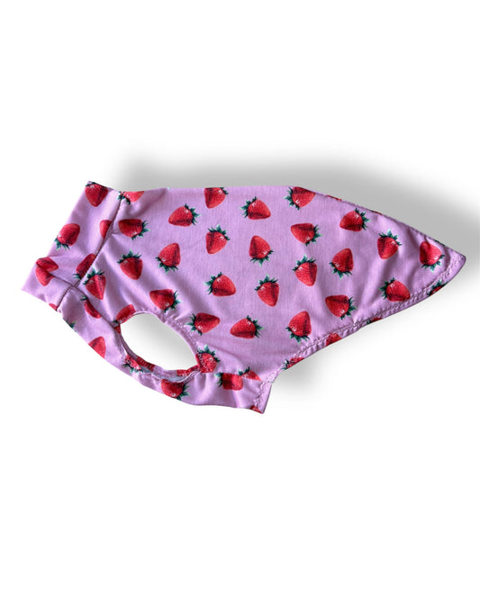 Jersey Vest - Strawberry Kisses