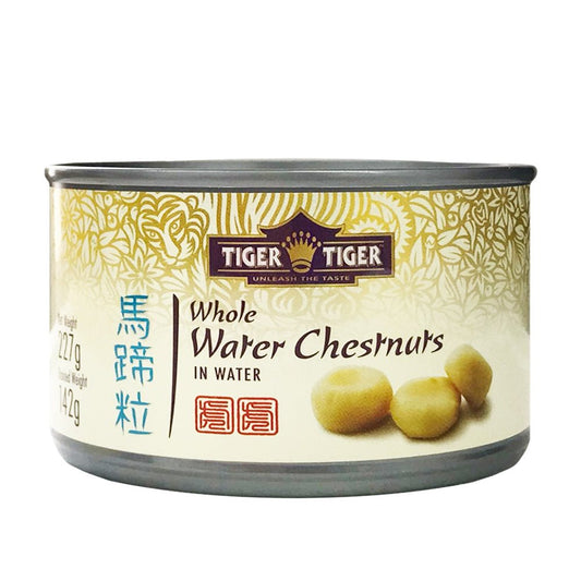 TIGER TIGER Water Chestnuts Whole In Water 227g