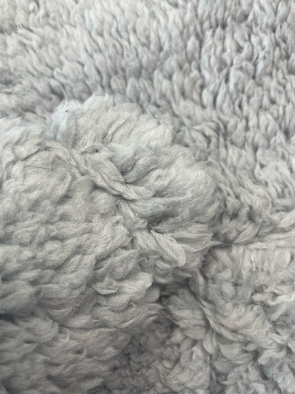 Cuddle Fur Fleece Jumper - Light Grey