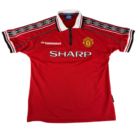 Manchester United 1998/1999 Home Shirt - Medium - Excellent