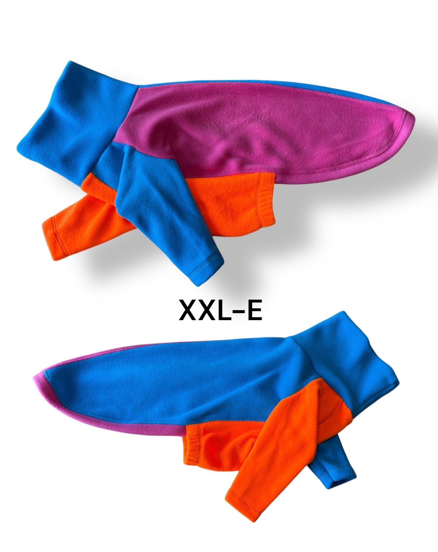 Fleece Jumper - Neon Colour Block