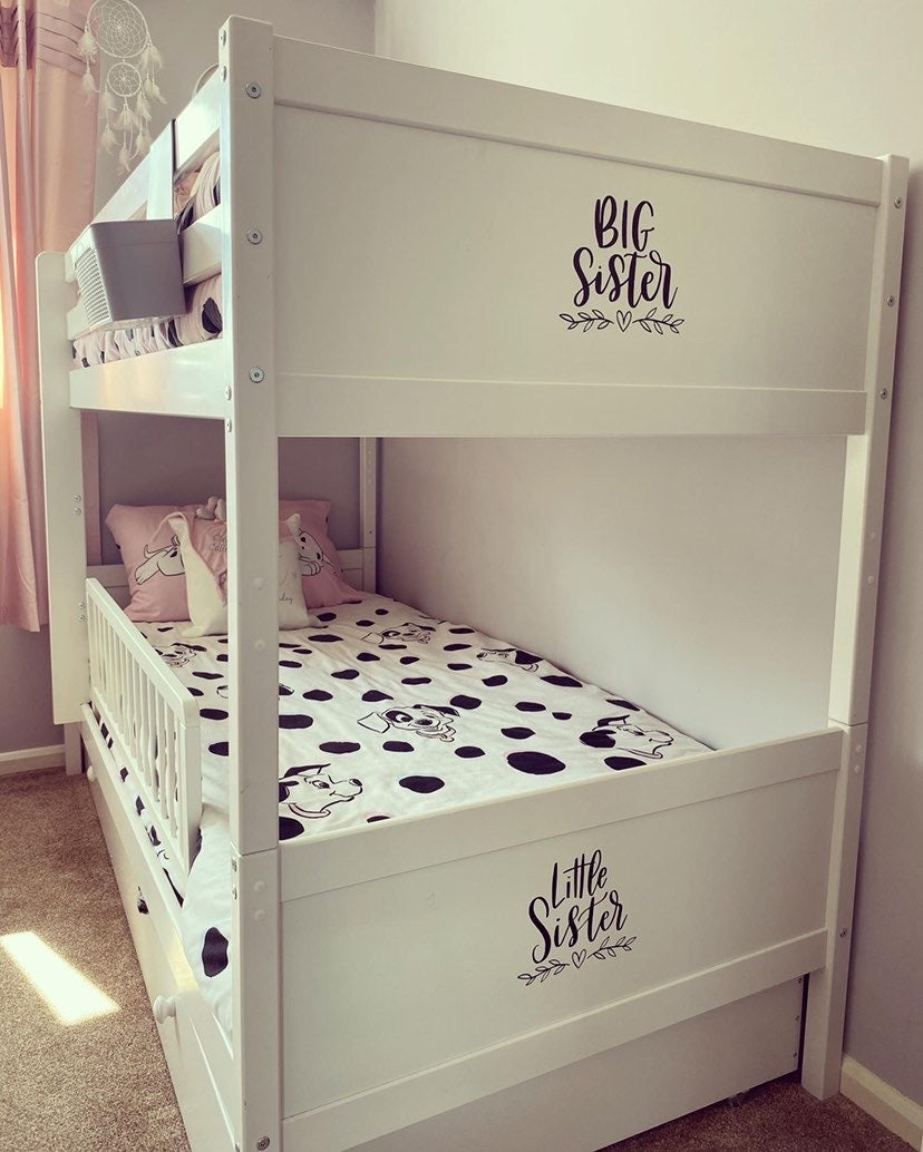 Little Sister OR Big Sister Baby Sticker