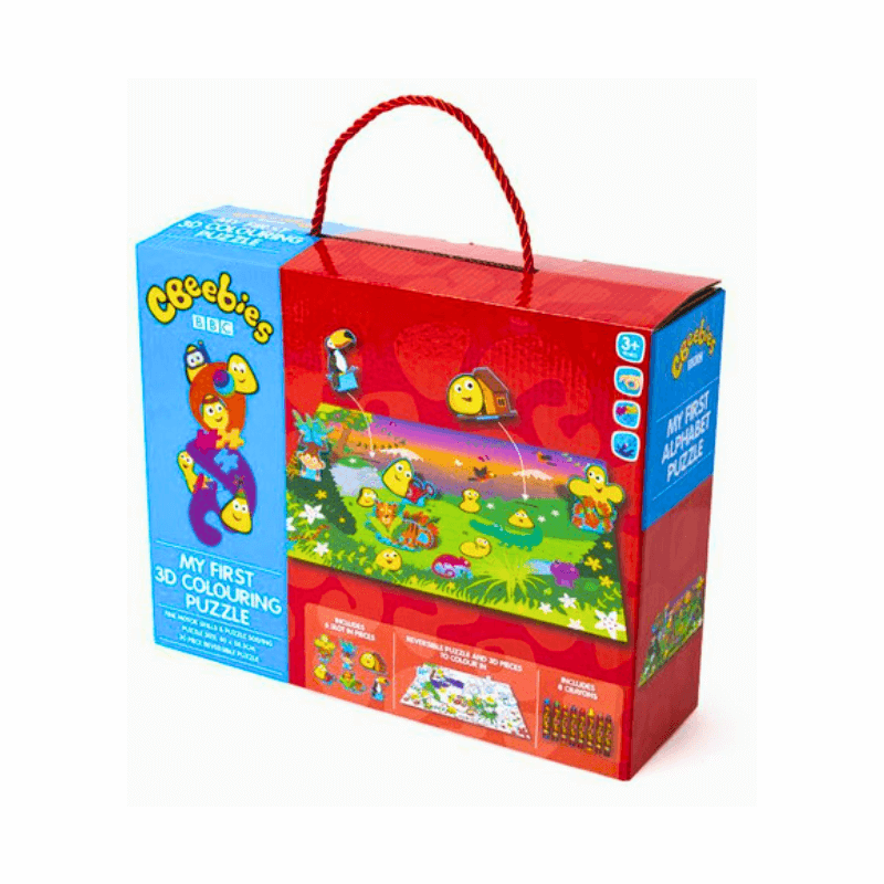 Wholesale CBeebies My First 3D Colouring Puzzle - (Case of 24)
