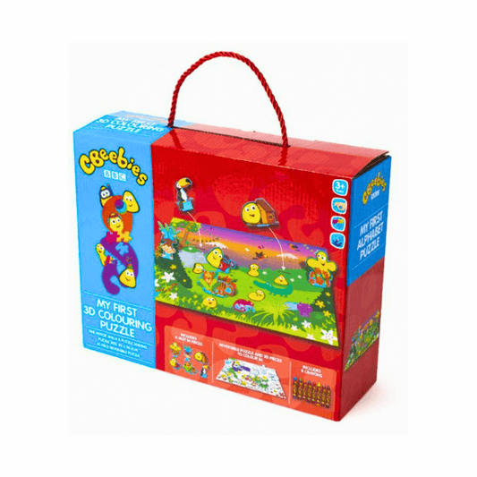 Wholesale CBeebies My First 3D Colouring Puzzle - (Case of 24)