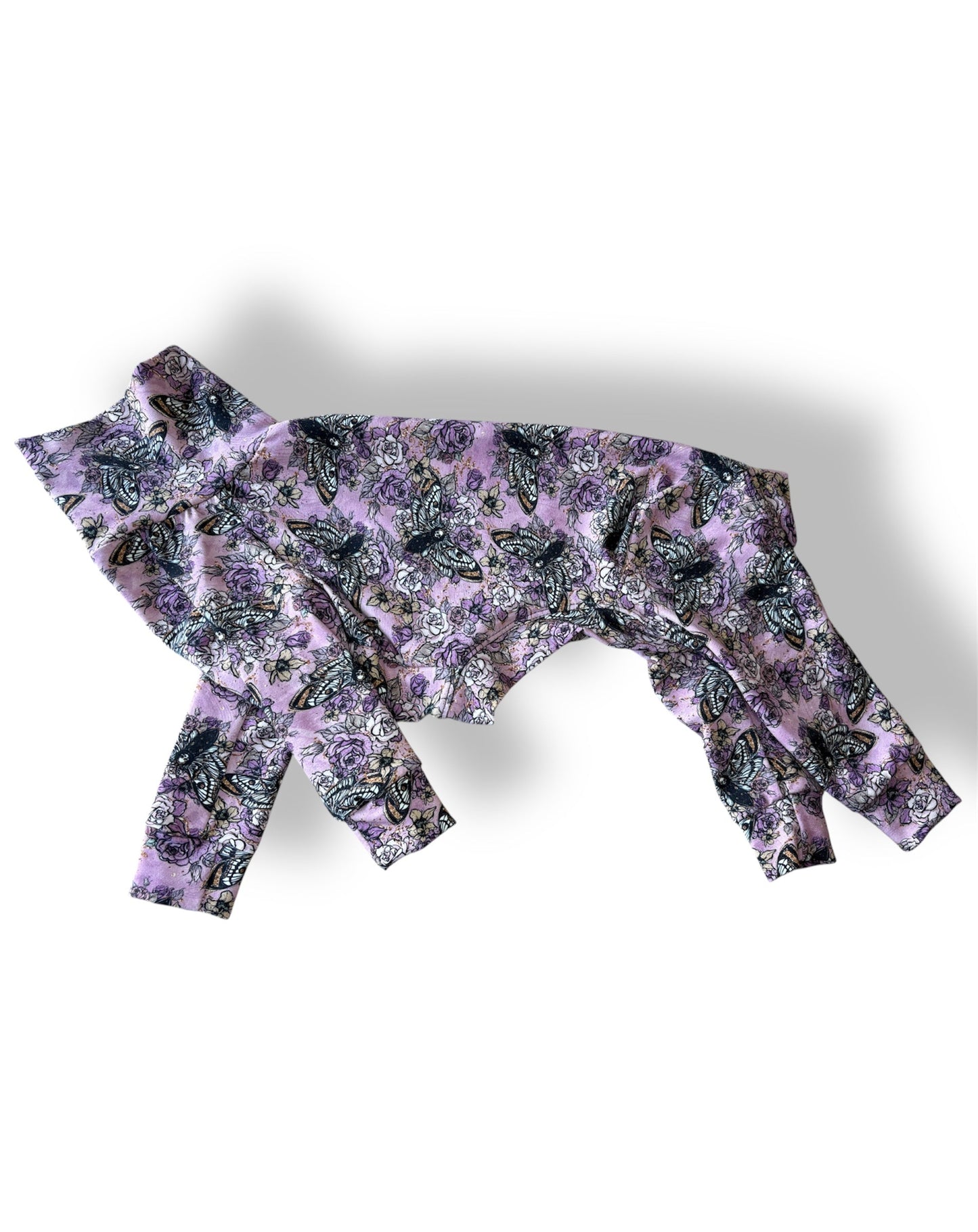 Jersey Suit - Purple Moths